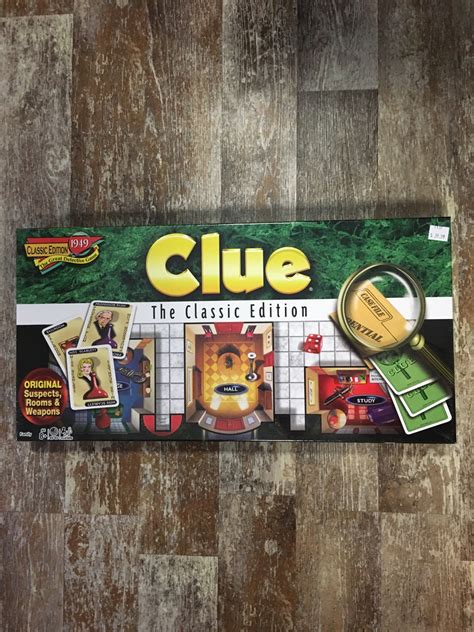 Classic Clue Board Game - Williamson Farms Country Store