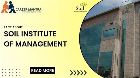 SOIL INSTITUTE OF MANAGEMENT - Career Mantra