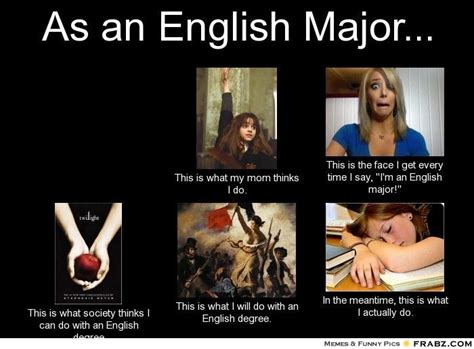 Pin auf English Major Memes