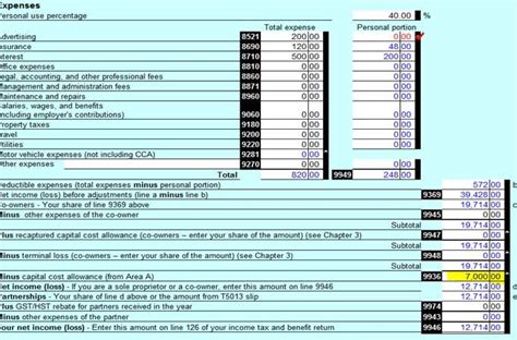 T776 is not splitting the income and expenses between spouses (T... - ProFile