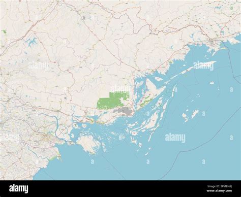 Quang Ninh, province of Vietnam. Open Street Map Stock Photo - Alamy