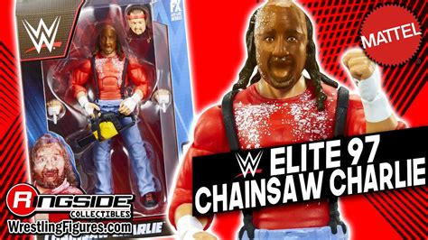 WWE Figure Insider: Chainsaw Charlie (Terry Funk) - Mattel WWE Elite 97 Wrestling Action Figure ...