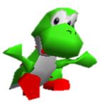 Yoshi N64 Render