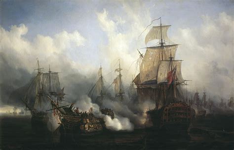 Historical Wallpapers: Battle of Trafalgar (Bataille de Trafalgar ...