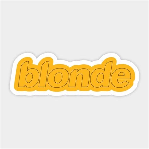 blonde- frank by atz1 | Funny stickers, Custom stickers, Frank ocean