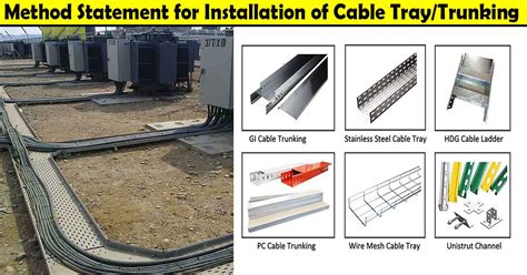 Cable tray installation standards - sopground