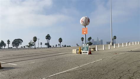 Parking Lot at Dodger Stadium