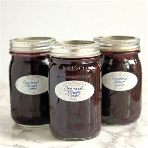 Concord Grape Jam with Vanilla! This is what grape jelly wants to be when it grows up. Home ...