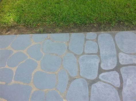 Painted Flagstones on Concrete, Stepping Stones | Hometalk