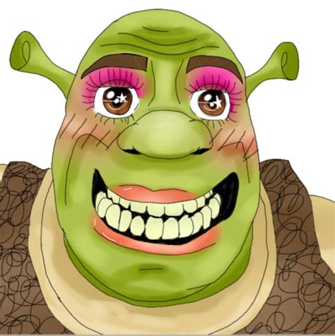 Cute Shrek Drawing