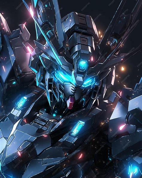 Premium AI Image | a photo of a gundam robot with the latest variations of wallpaper