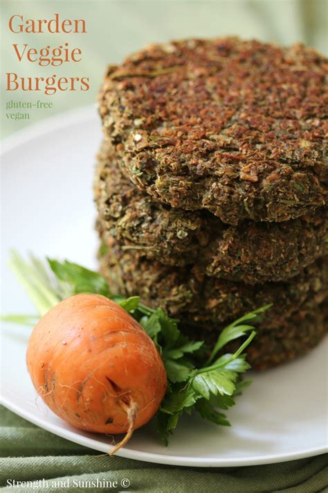 Garden Veggie Burgers (Vegan, Gluten-Free, Allergy-Free)