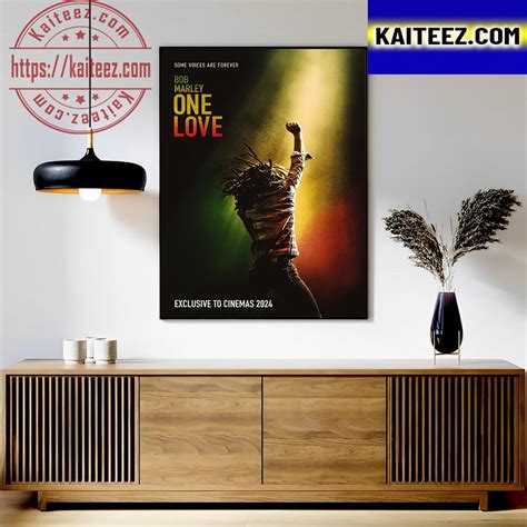 Some Voices Are Forever Bob Marley One Love Movie In Cinemas 2024 Art Decor Poster Canvas - Kaiteez