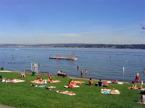 Madison Park Beach, Seattle, Washington