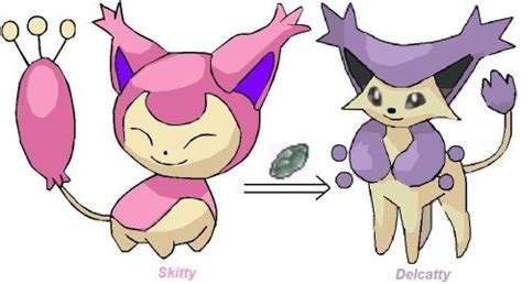 Pokemon Skitty Evolution