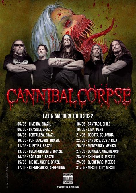 Event Cannibal Corpse - 15/05/2022 - Rio de Janeiro - Circo Voador - Brazil