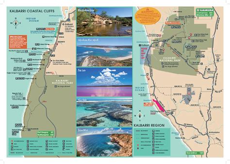 Kalbarri National Park Map - Map Of Stoney Lake