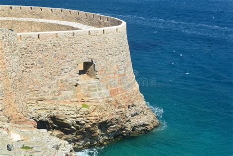 Spinalonga fortress stock photo. Image of island, fortress - 58798394