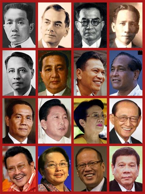 President Of The Philippines List With Names And Pictures : List of Philippine Presidents Backed ...