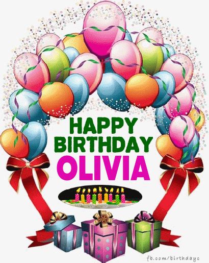 Happy Birthday OLIVIA gifs | Birthday Greeting | birthday.kim