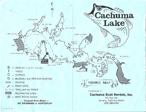 Cachuma Lake Map Of Rv Campground