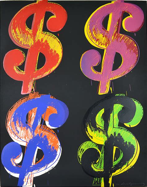 Andy Warhol, $ (4), 1982, Screen Print (S)