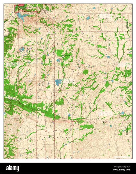 Sulphur oklahoma map hi-res stock photography and images - Alamy