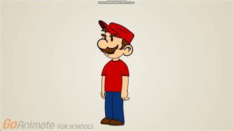 Mario From Template Characters From 2011 (GoAnimate) - YouTube