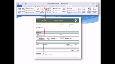 How To Create A Printable Form In Word