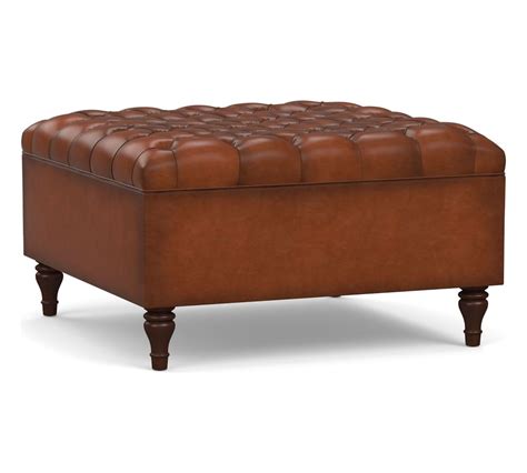 10 Best Leather Ottoman Coffee Tables - Happily Inspired - Home Decor