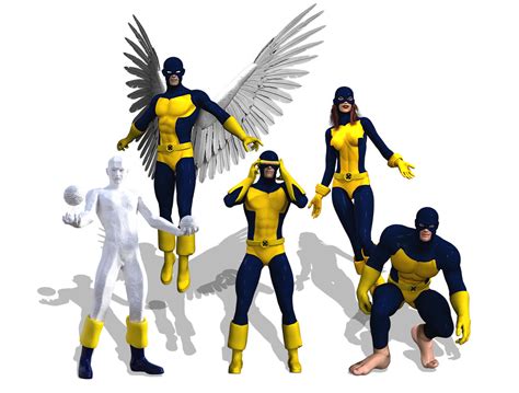 X-Men (Original Team) by talon74 on DeviantArt