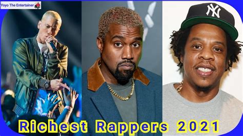 Top 10 Richest Rappers In The World 2021 & Net Worth (Latest Update ...