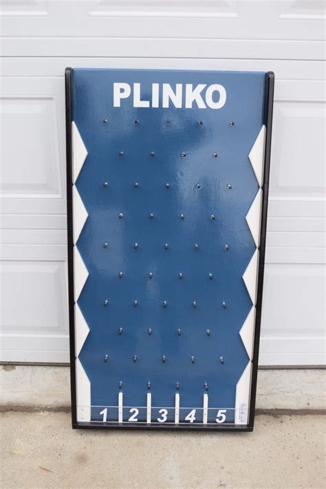 Plinko Game 2' x 4' | Carnival games, Plinko game, Things that bounce