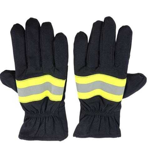 Leather(Buff/Split/Chrome) Multicolor Fire Fighter Gloves EN 659, Model Name/Number: Karvin Safe ...