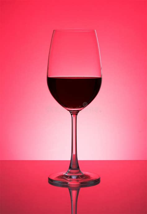 Glass with rose wine stock image. Image of bocal, isolated - 18468125