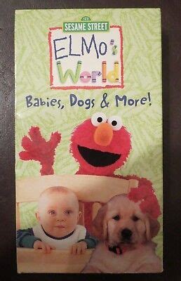 123 ~ SESAME STREET ~ ELMO'S WORLD ~ BABIES, DOGS & MORE! ~ VHS, 2000~1+ SHIP 74645172132 | eBay