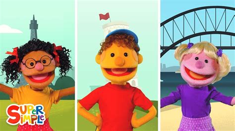 Hello Hello! | featuring The Super Simple Puppets - YouTube