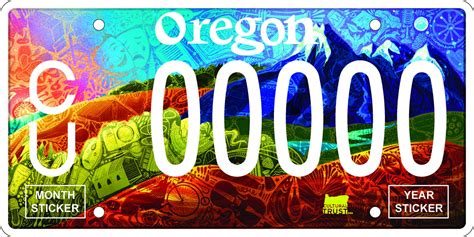 New Cultural Trust License Plate Showcases Oregon's Diversity