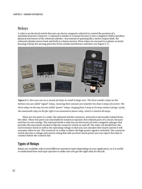 Types of Automotive Relays | PDF | Relay | Switch