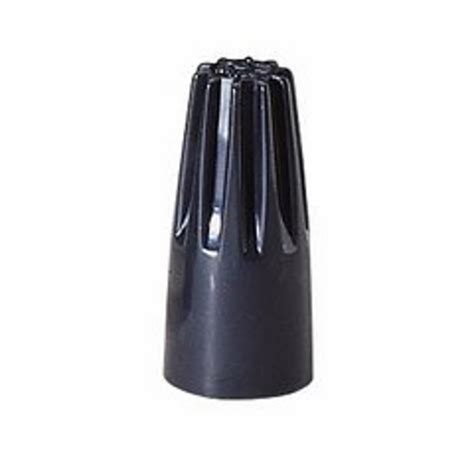 Ideal 30-059 High Temperature Wire-Nut Wire Connectors; Black ...