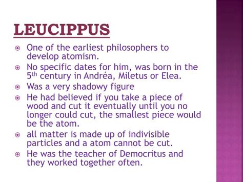 PPT - Leucippus and Democritus PowerPoint Presentation - ID:2350646