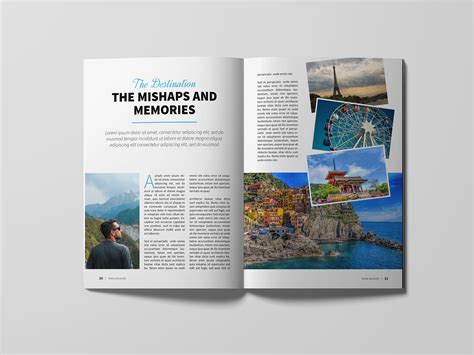 Travel Magazine Template | Behance