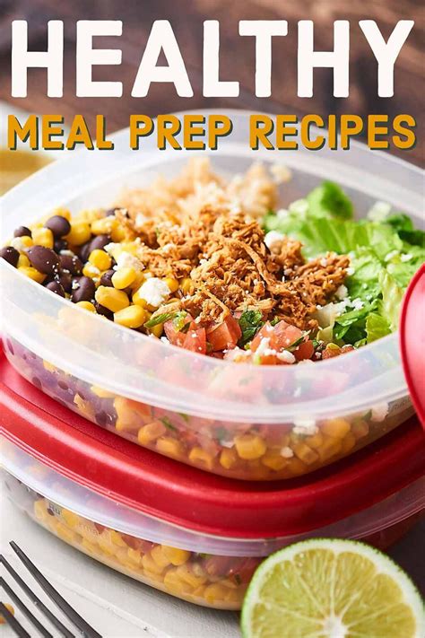 Healthy Meal Prep Recipes - Quick, Easy, Healthy, Delicious!