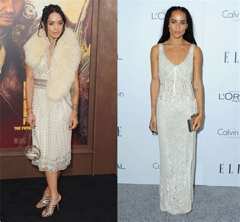 Zoe Kravitz and Mom Lisa Bonet Have Identical Style, Star in a Calvin ...