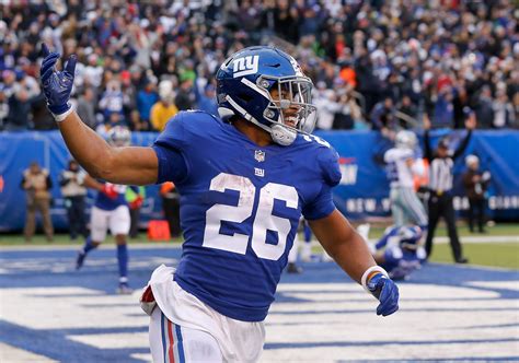 Saquon Barkley Returning To The Field This Sunday Against The Vikings Isn't Out Of The Question ...