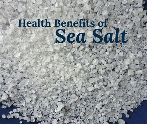 Health Benefits of Sea Salt Sea Salt Benefits, Emotional Disorders ...