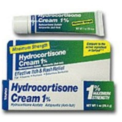 Hydrocortisone 1% Cream Maximum Strength 1 oz - Walmart.com - Walmart.com