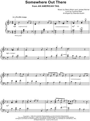 "Somewhere Out There" Sheet Music - 39 Arrangements Available Instantly ...