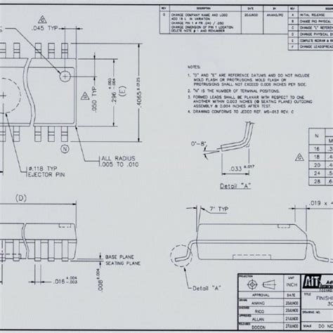 Example of engineering drawing | Download Scientific Diagram