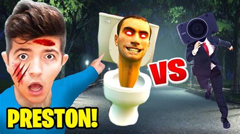 6 YouTubers Who Found SKIBIDI TOILET.EXE & CAMERAMAN.EXE IN REAL LIFE! (Preston, Unspeakable ...